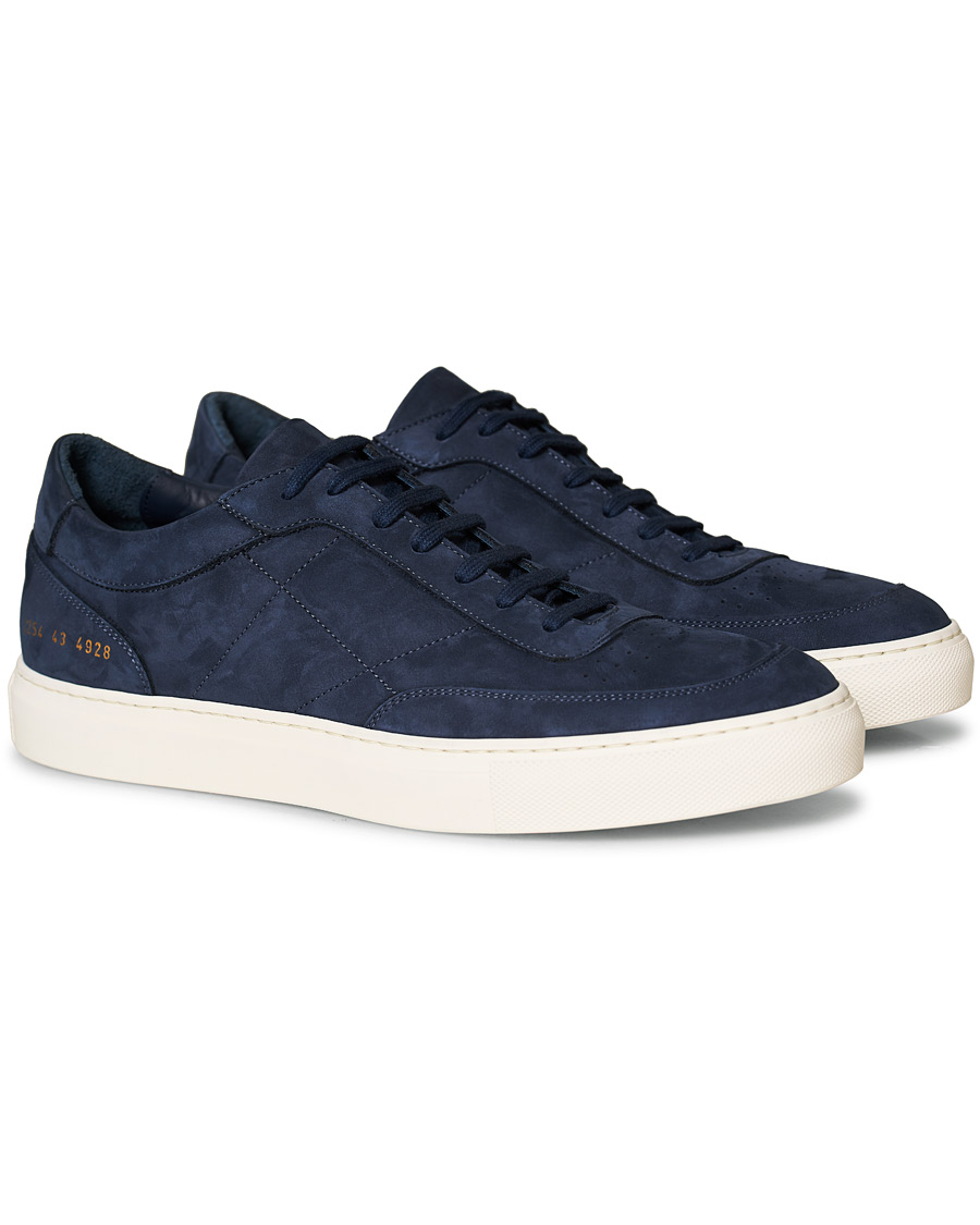 Herren | Common Projects Resort Classic Sneaker Navy Nubuck | Common Projects | Resort Classic Sneaker Navy Nubuck