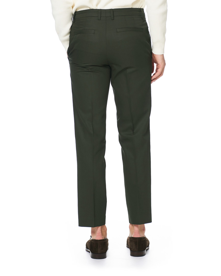 Herren | Hosen | A.P.C. | Rapha Cotton/Linen Gabardine Trousers Kaki Militaire