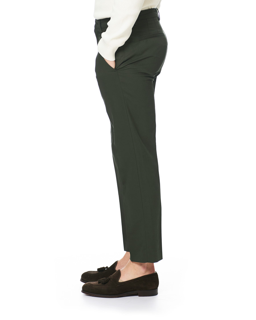 Herren | Hosen | A.P.C. | Rapha Cotton/Linen Gabardine Trousers Kaki Militaire