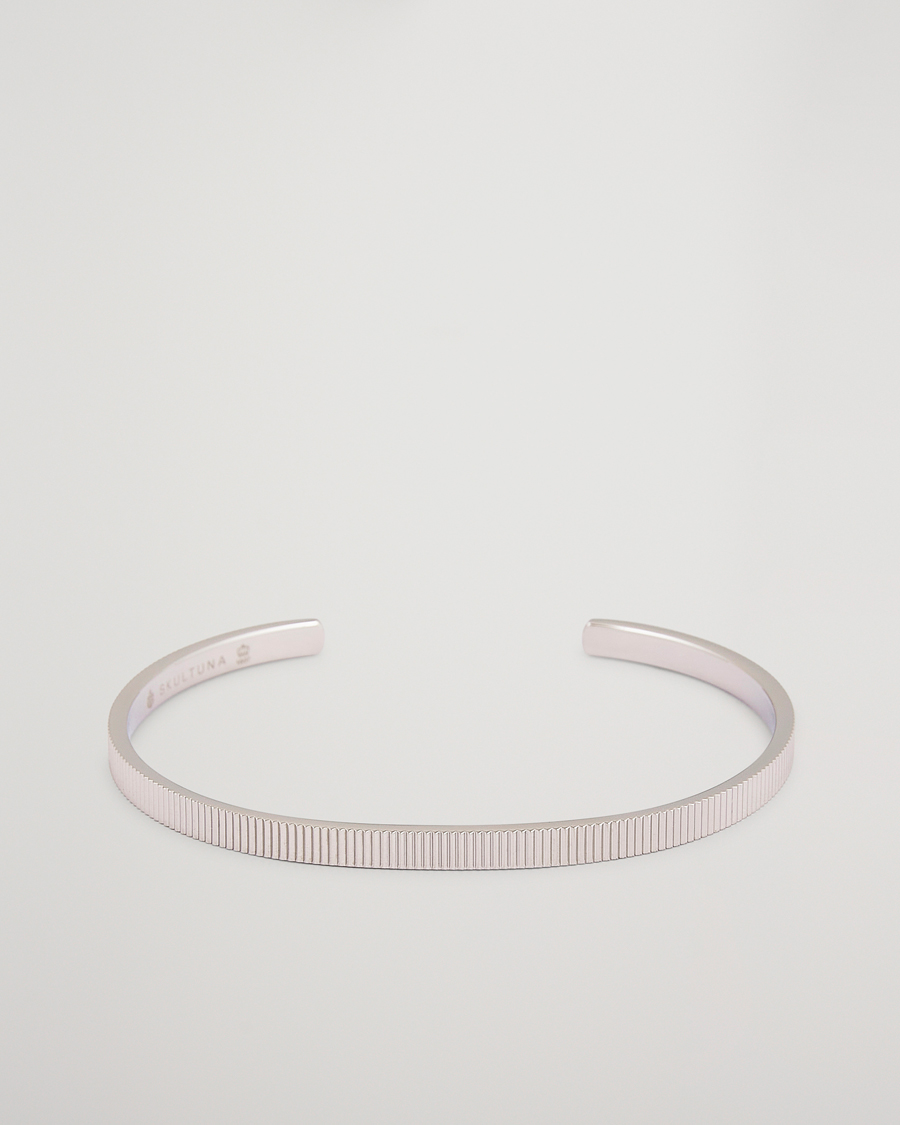 Herren | Schmuck | Skultuna | Ribbed Cuff Polished Steel