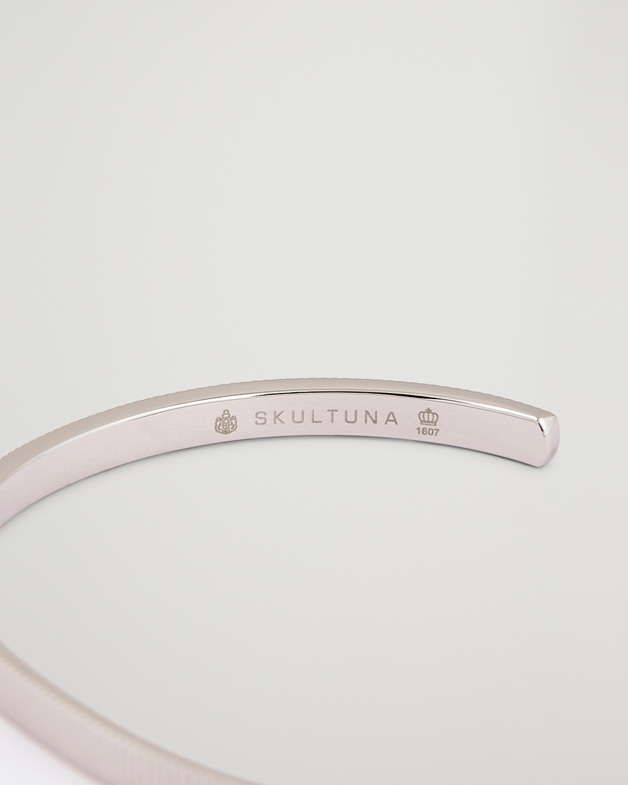 Herren |  | Skultuna | Ribbed Cuff Polished Steel