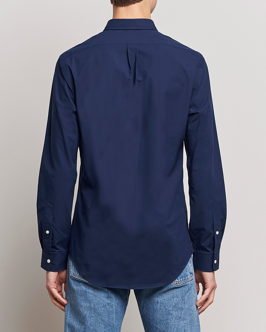 Herren | Hemden | Polo Ralph Lauren | Slim Fit Shirt Poplin Newport Navy
