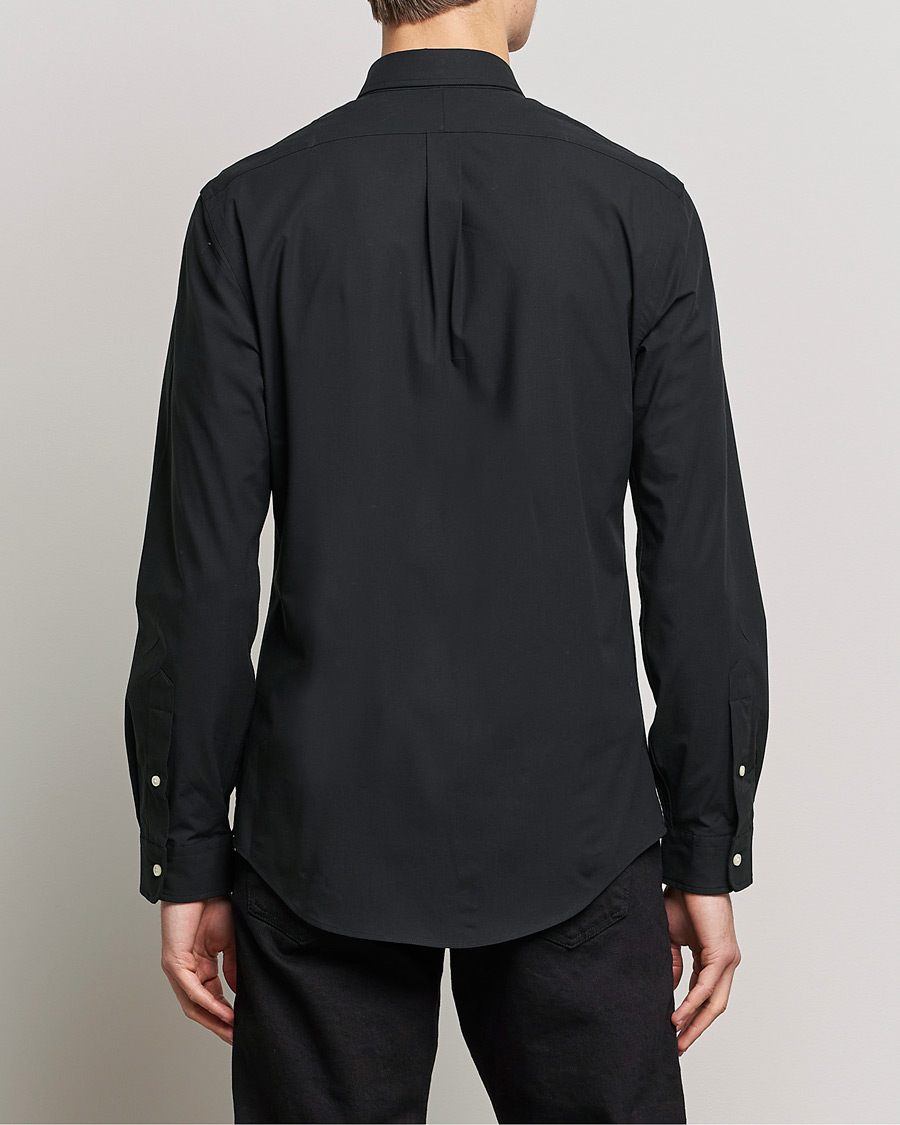 Herren | Hemden | Polo Ralph Lauren | Slim Fit Shirt Poplin Polo Black