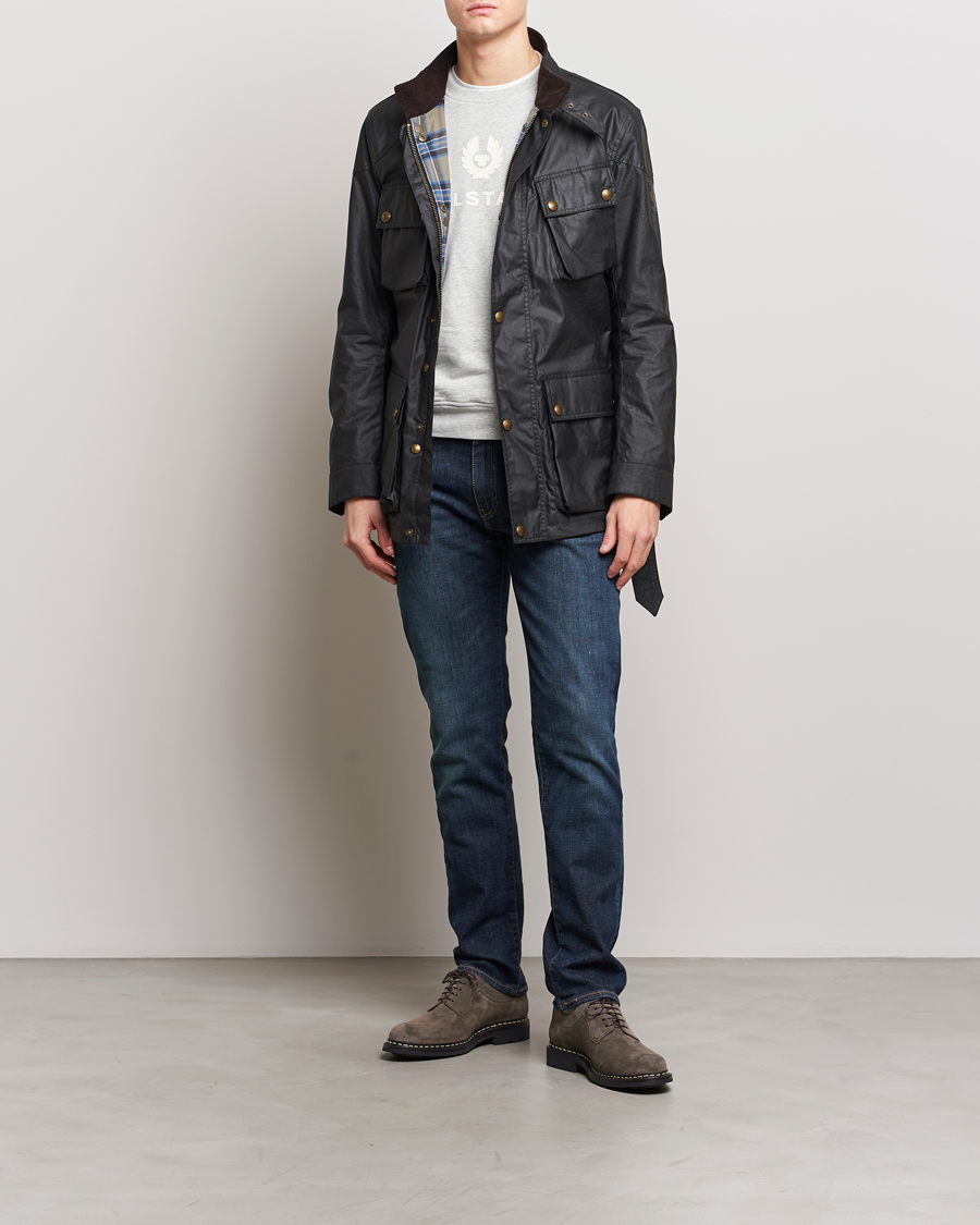 Belstaff Trialmaster Waxed Jacket Black