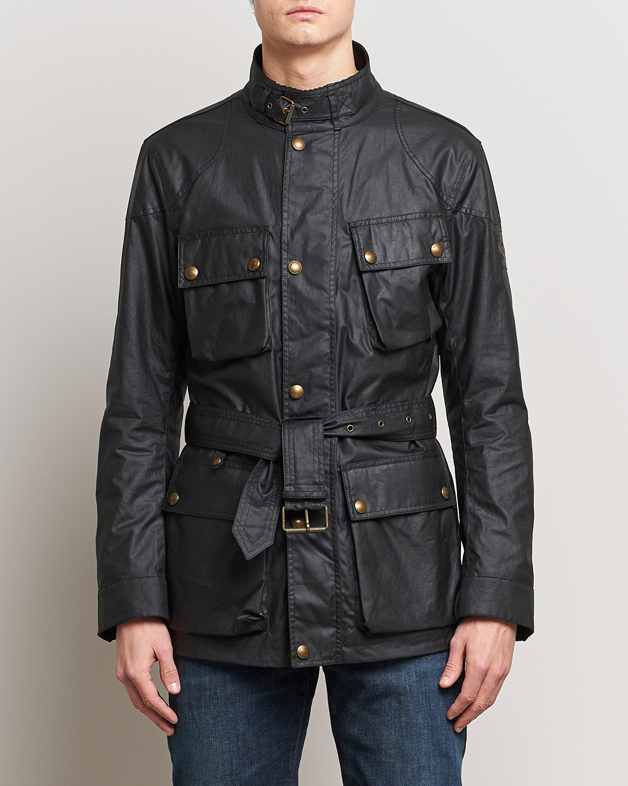 Herren | Jacken | Belstaff | Trialmaster Waxed Jacket Black