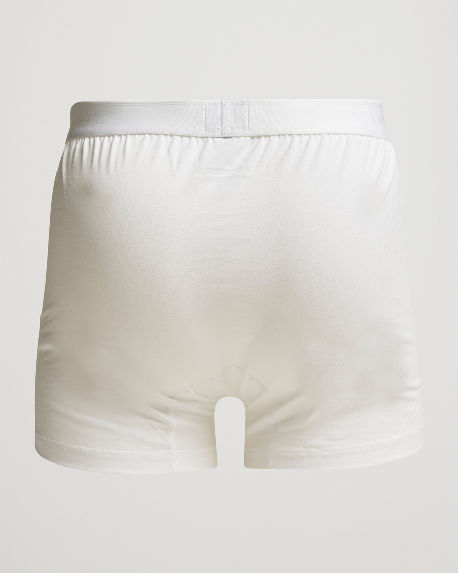 Herr | Sunspel | Sunspel | Superfine Two Button Cotton White