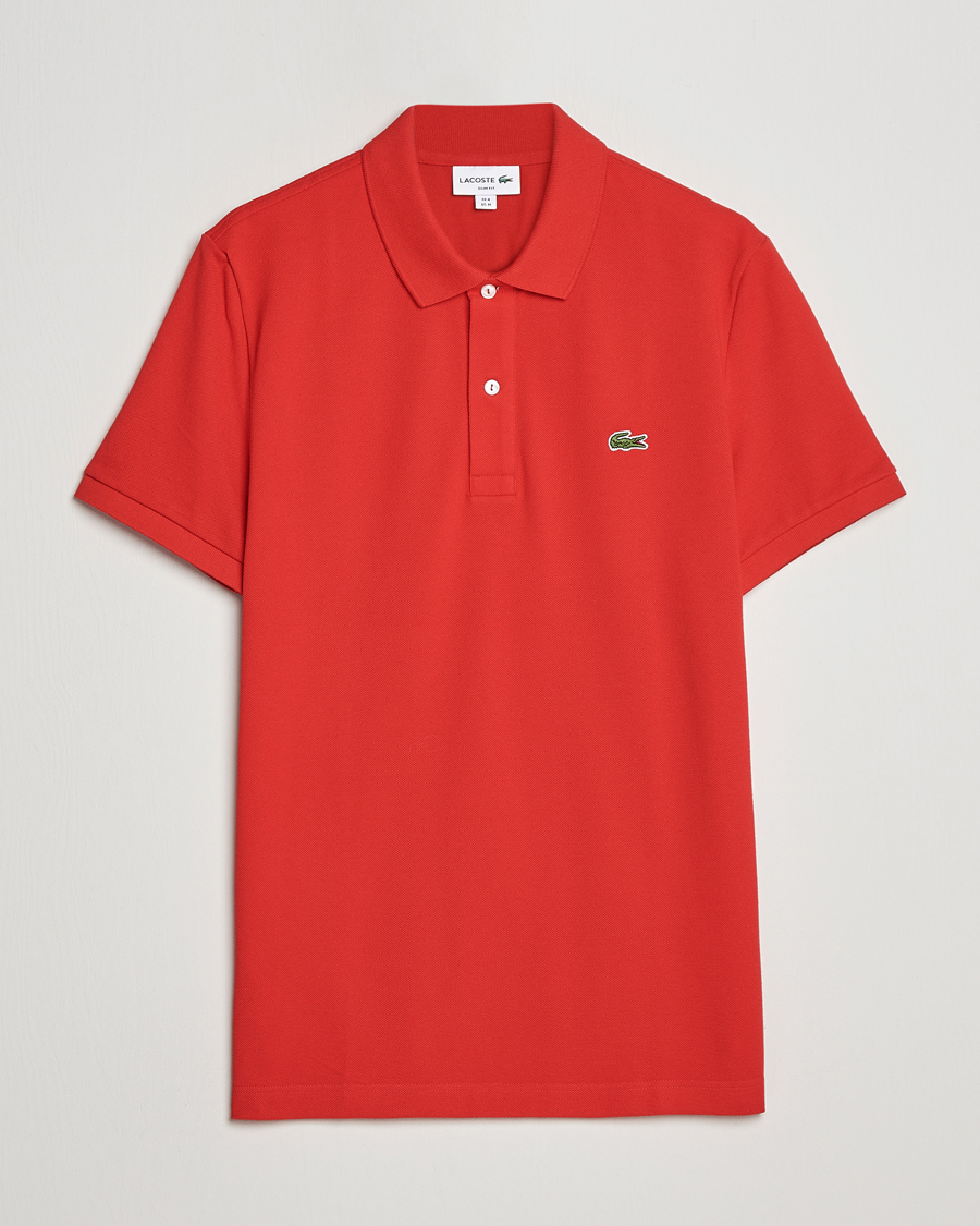 Herren |  | Lacoste | Slim Fit Polo Piké Red