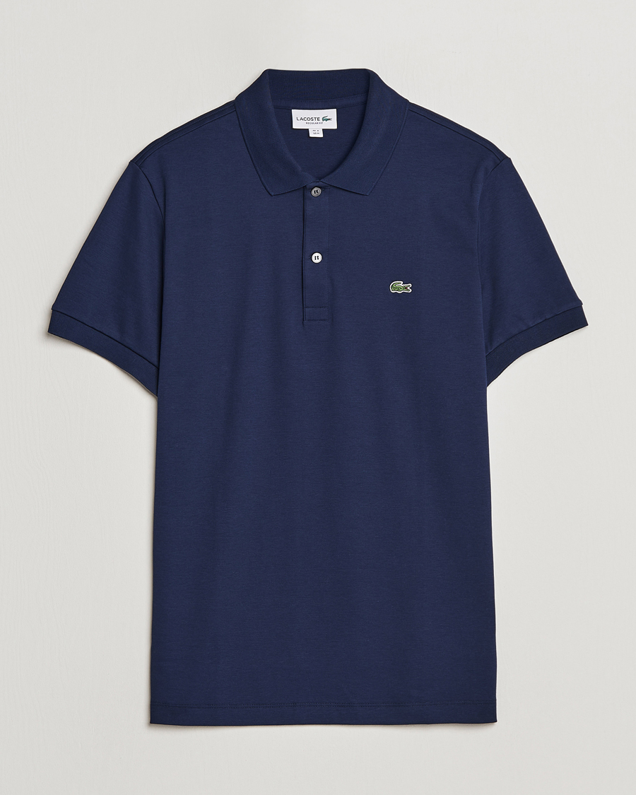 Herren | Poloshirts | Lacoste | Pima Interlock Piké Navy