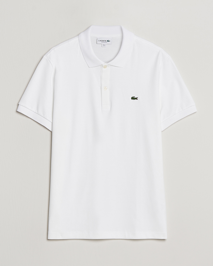 Herren | Poloshirts | Lacoste | Pima Interlock Piké White