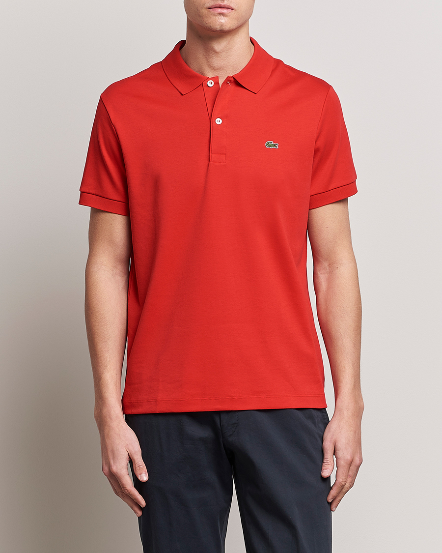 Herren |  | Lacoste | Pima Interlock Piké Red