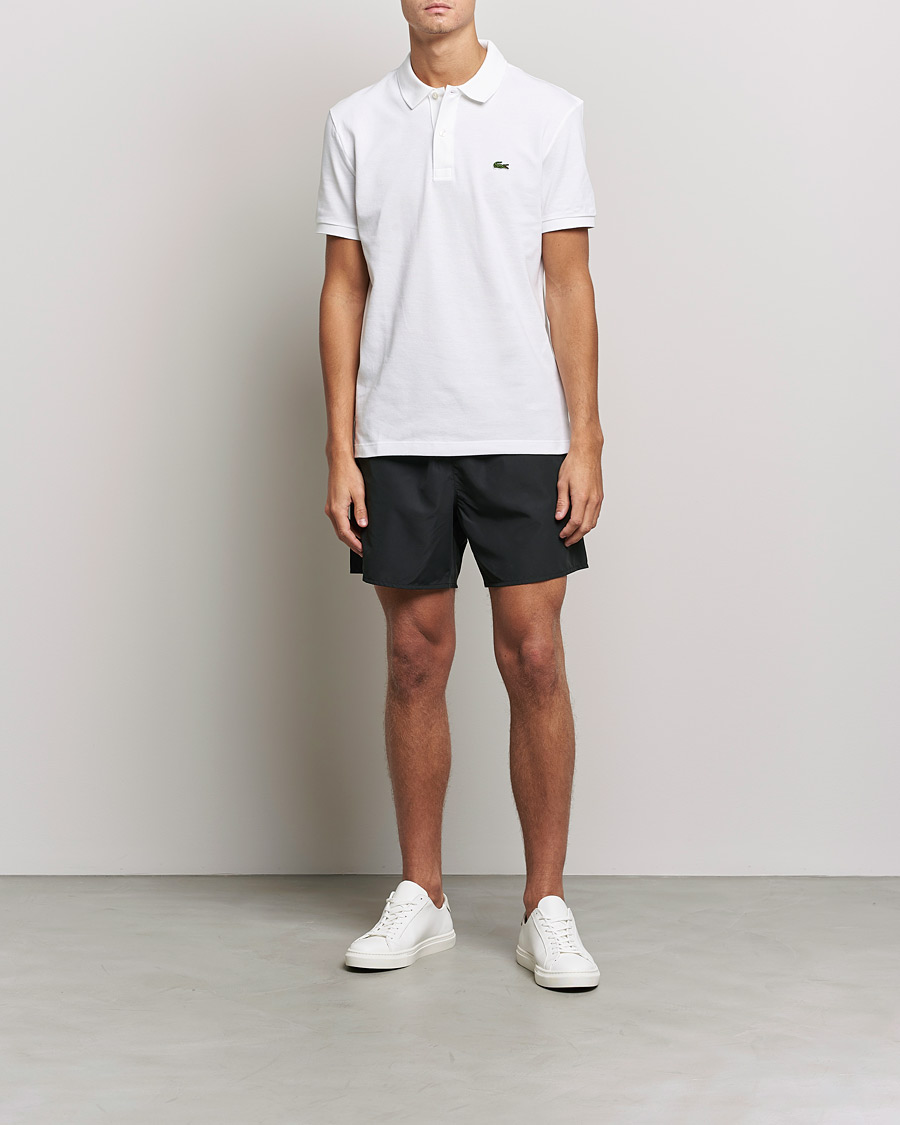 Herren | Badehosen | Lacoste | Bathingtrunks Black