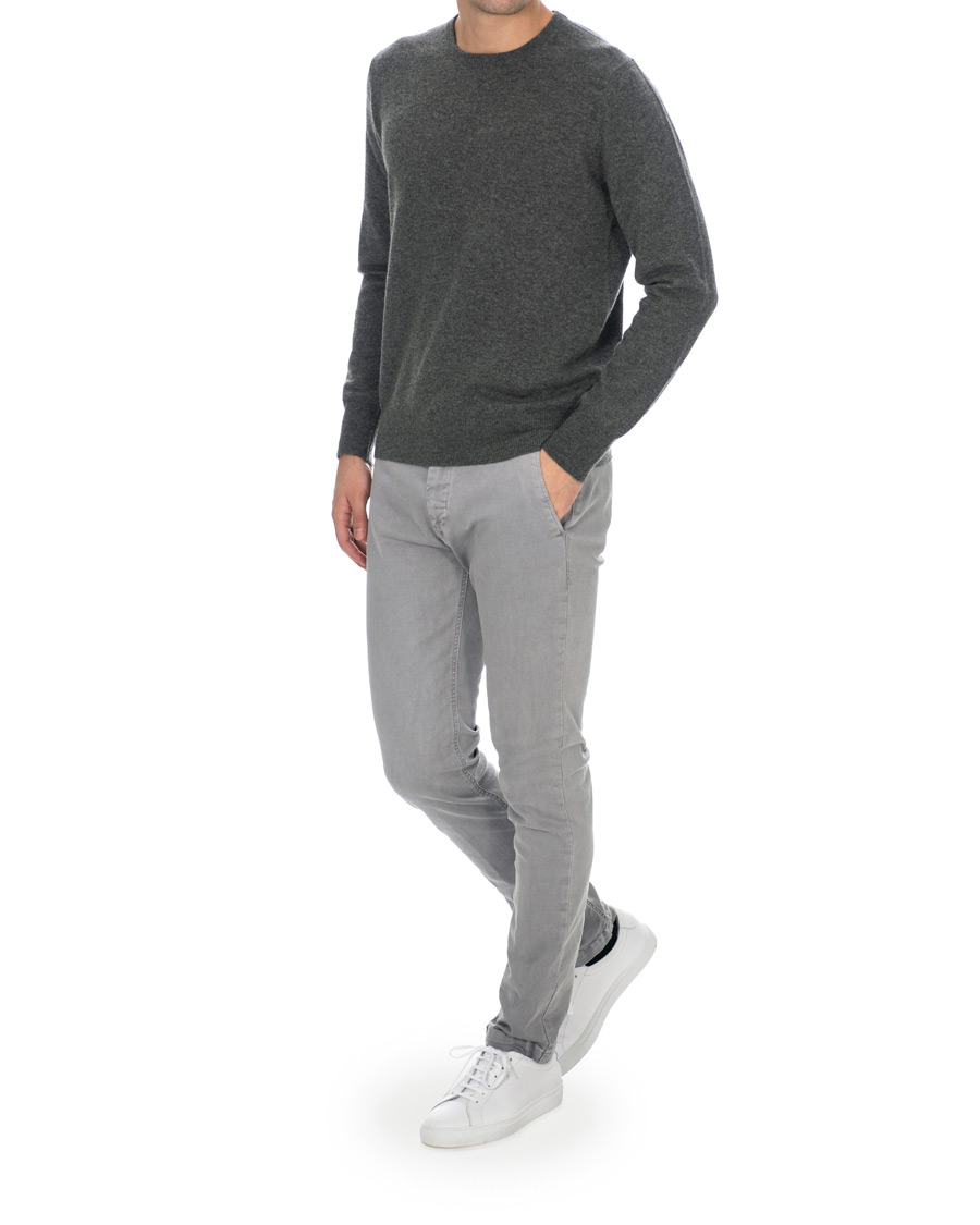 Herren | Hosen | Replay | Zeumar Hyperflex Chino Stone Grey