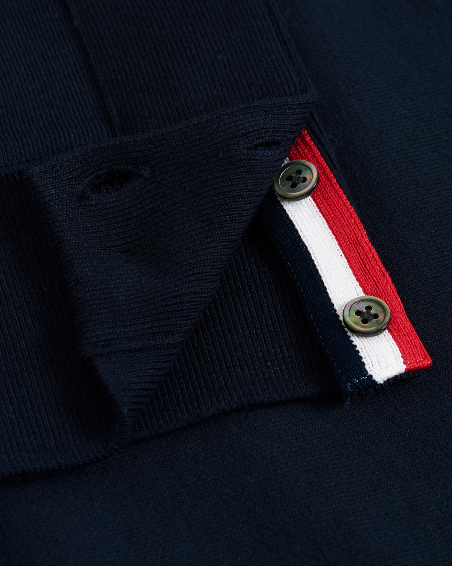 Herren | Pullover | Thom Browne | 4 Bar Classic Sweatshirt Navy