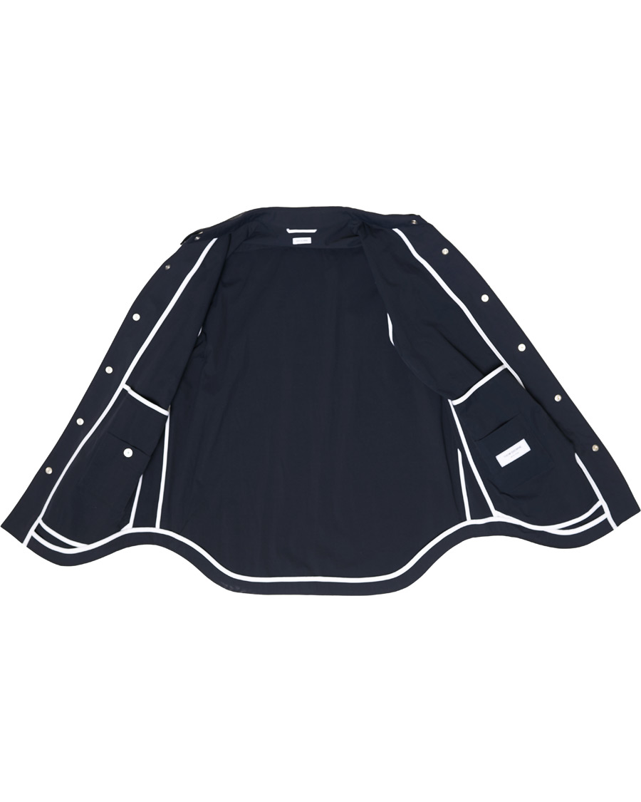 Herren | Jacken | Thom Browne | Armband Shell Nylon Shirt Jacket Navy