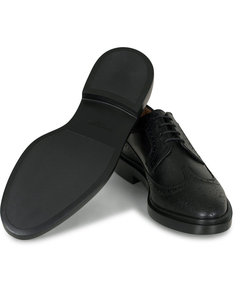 Herren | Thom Browne Lightweight Longwing Brogues Black | Thom Browne | Lightweight Longwing Brogues Black