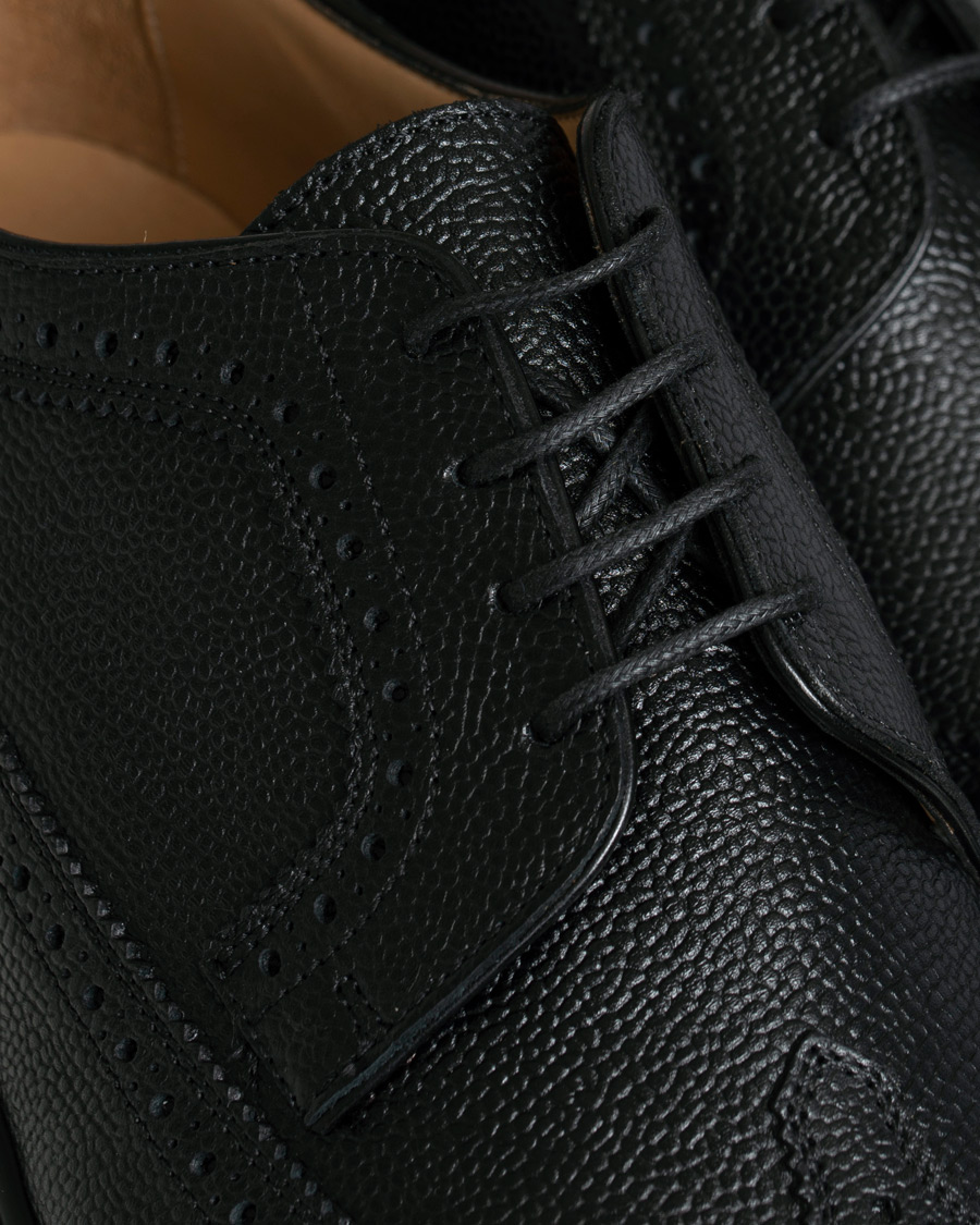Herren | Thom Browne Lightweight Longwing Brogues Black | Thom Browne | Lightweight Longwing Brogues Black
