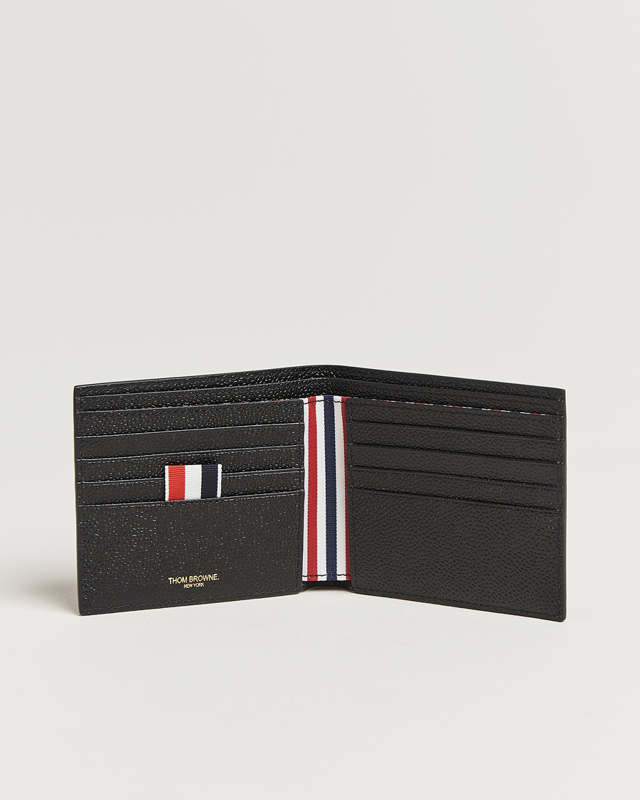 Herren | Thom Browne Pebble Grain Wallet Black | Thom Browne | Pebble Grain Wallet Black