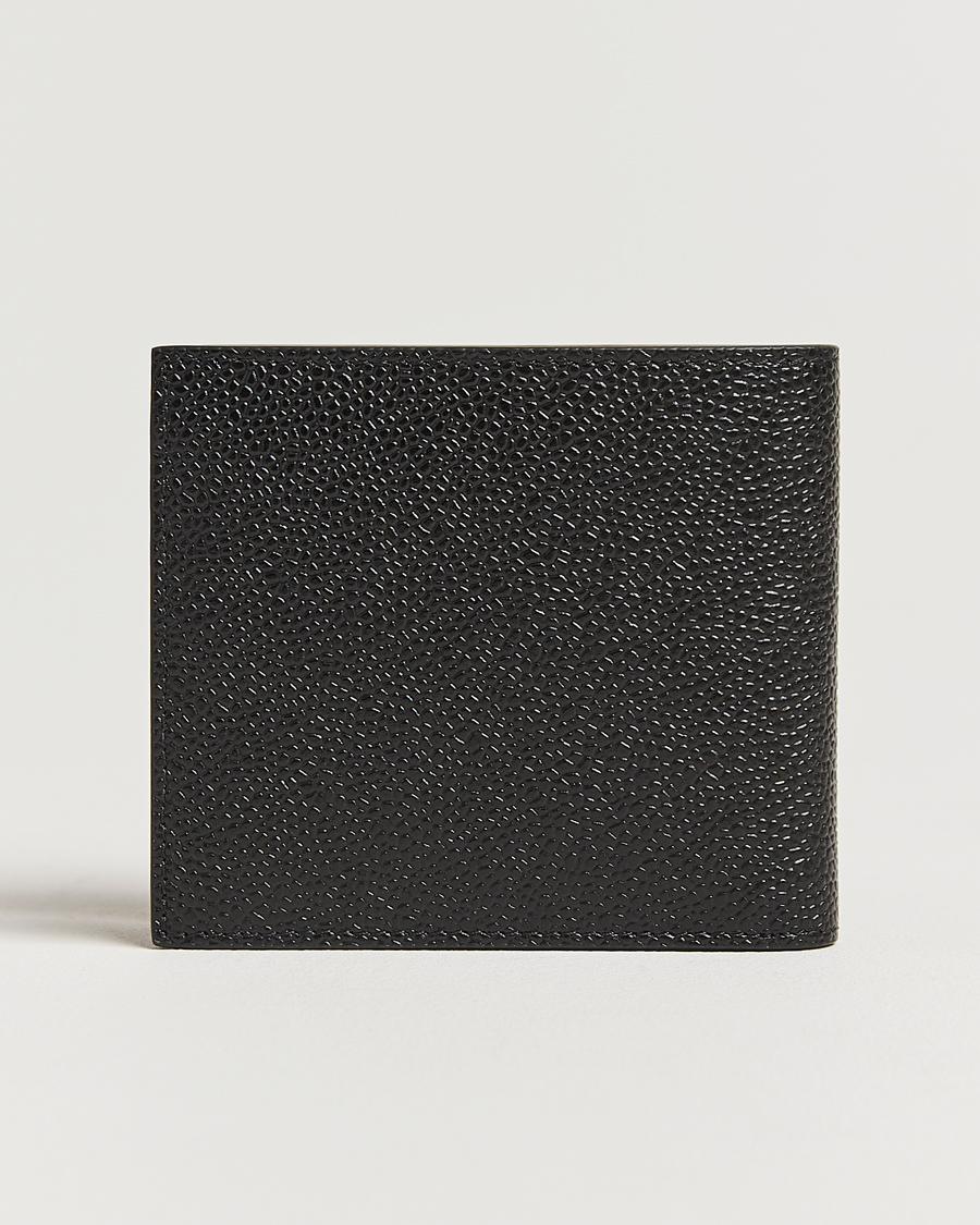 Herren | Thom Browne Pebble Grain Wallet Black | Thom Browne | Pebble Grain Wallet Black