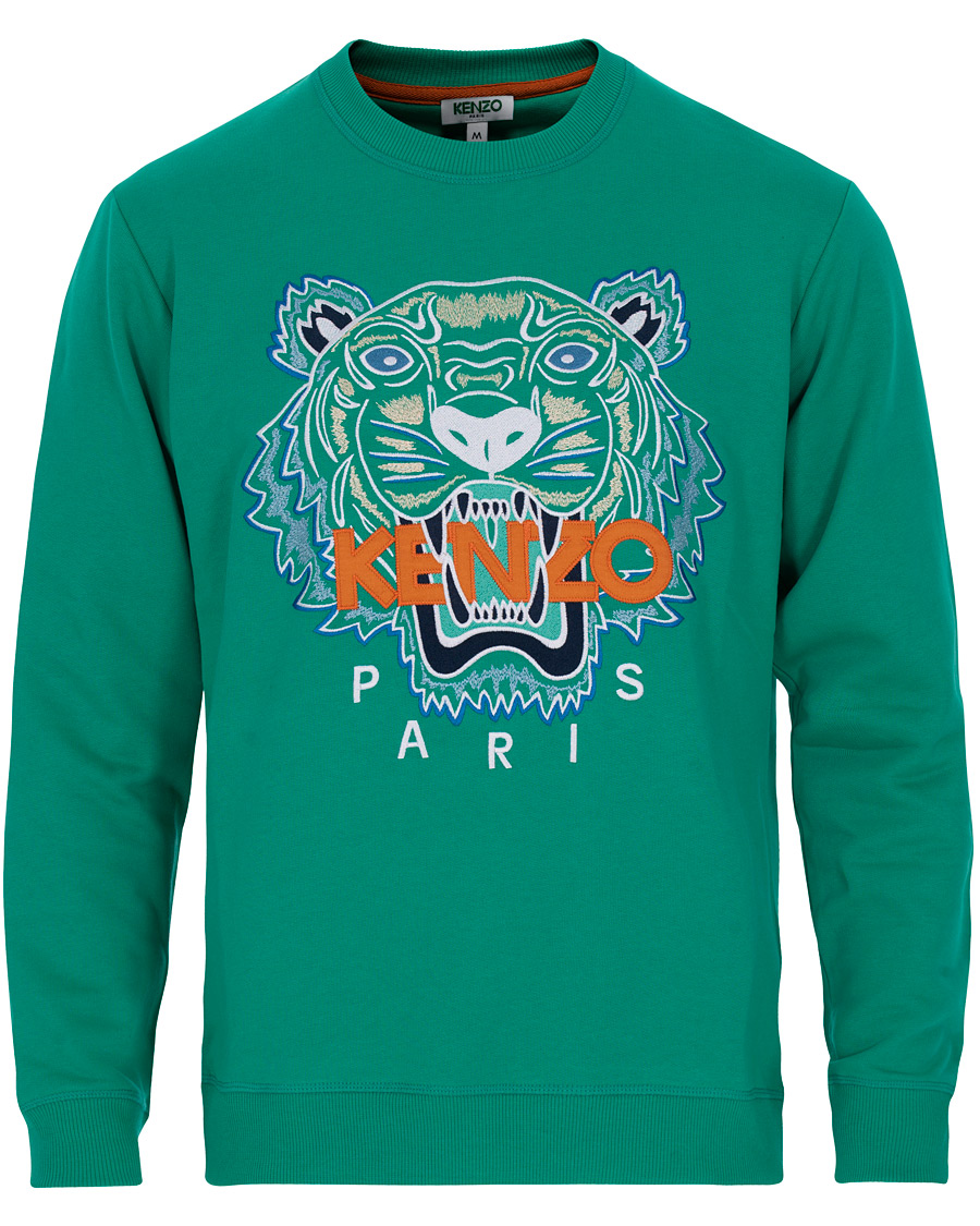 Herren | Pullover | KENZO | Tiger Classic Crew Neck Sweatshirt Green