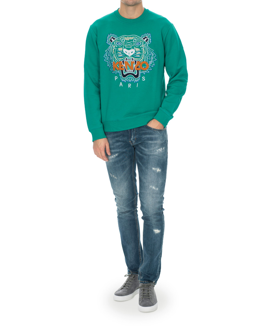 Herren | Pullover | KENZO | Tiger Classic Crew Neck Sweatshirt Green