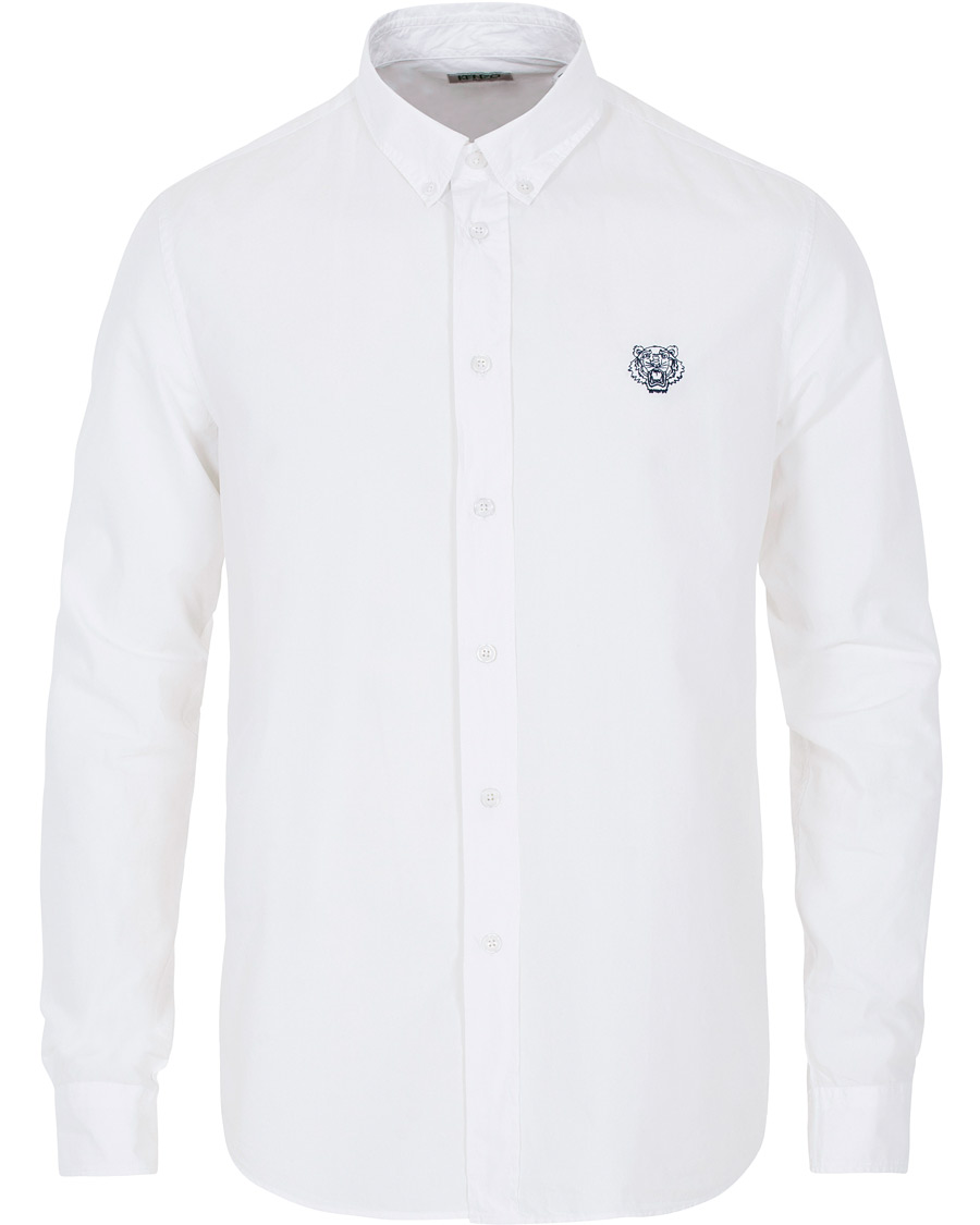 Herren | Hemden | KENZO | Casual Fit Crest Shirt White