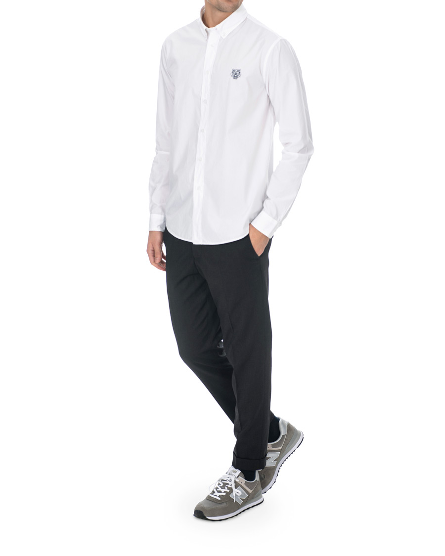Herren | Hemden | KENZO | Casual Fit Crest Shirt White