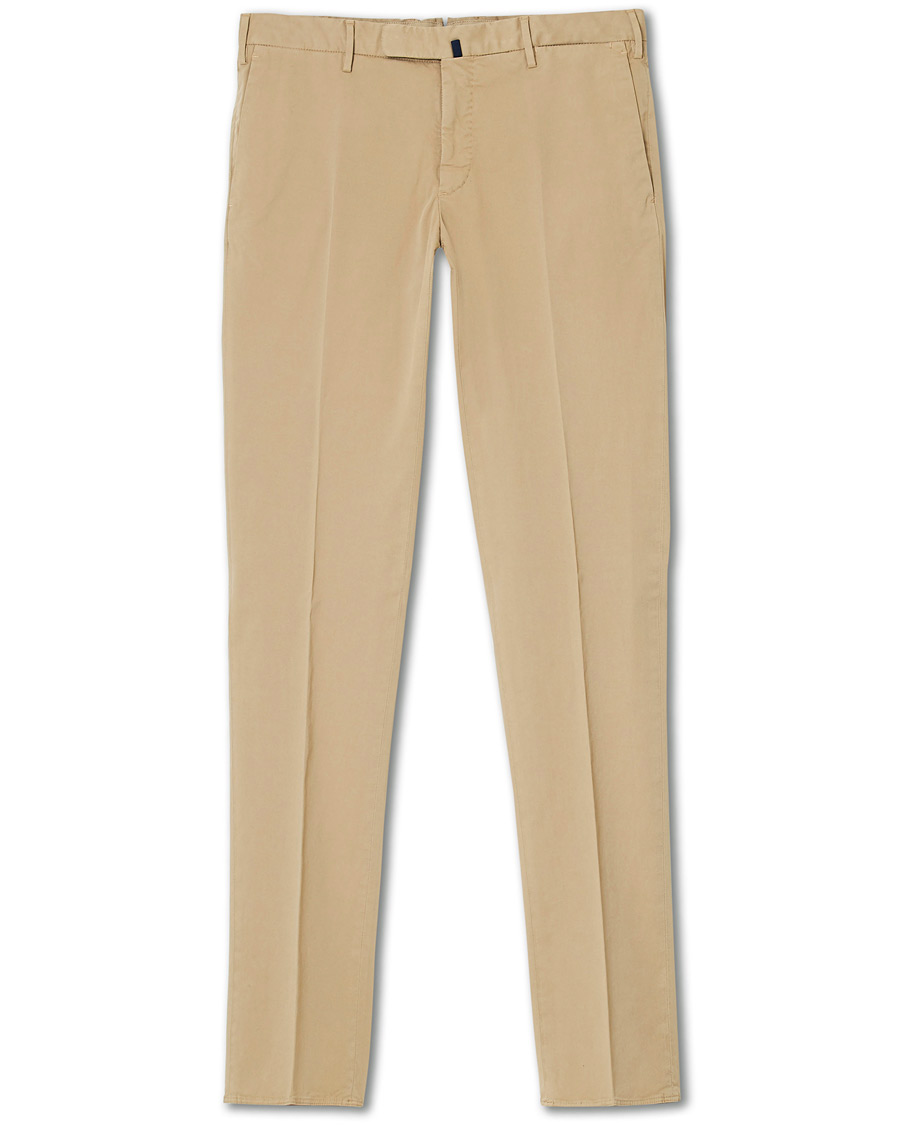 Herren | Hosen | Incotex | Slim Fit Stretch Chinos Sand