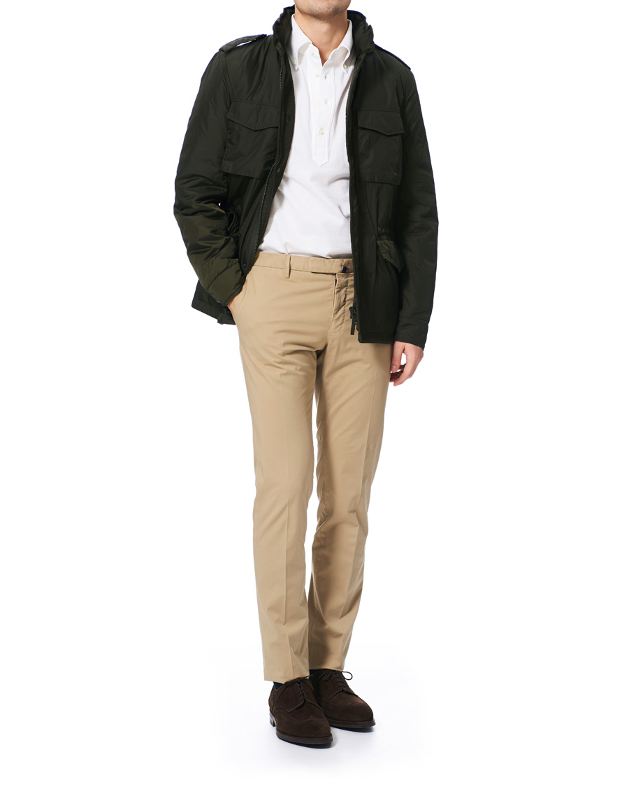 Herren | Hosen | Incotex | Slim Fit Stretch Chinos Sand