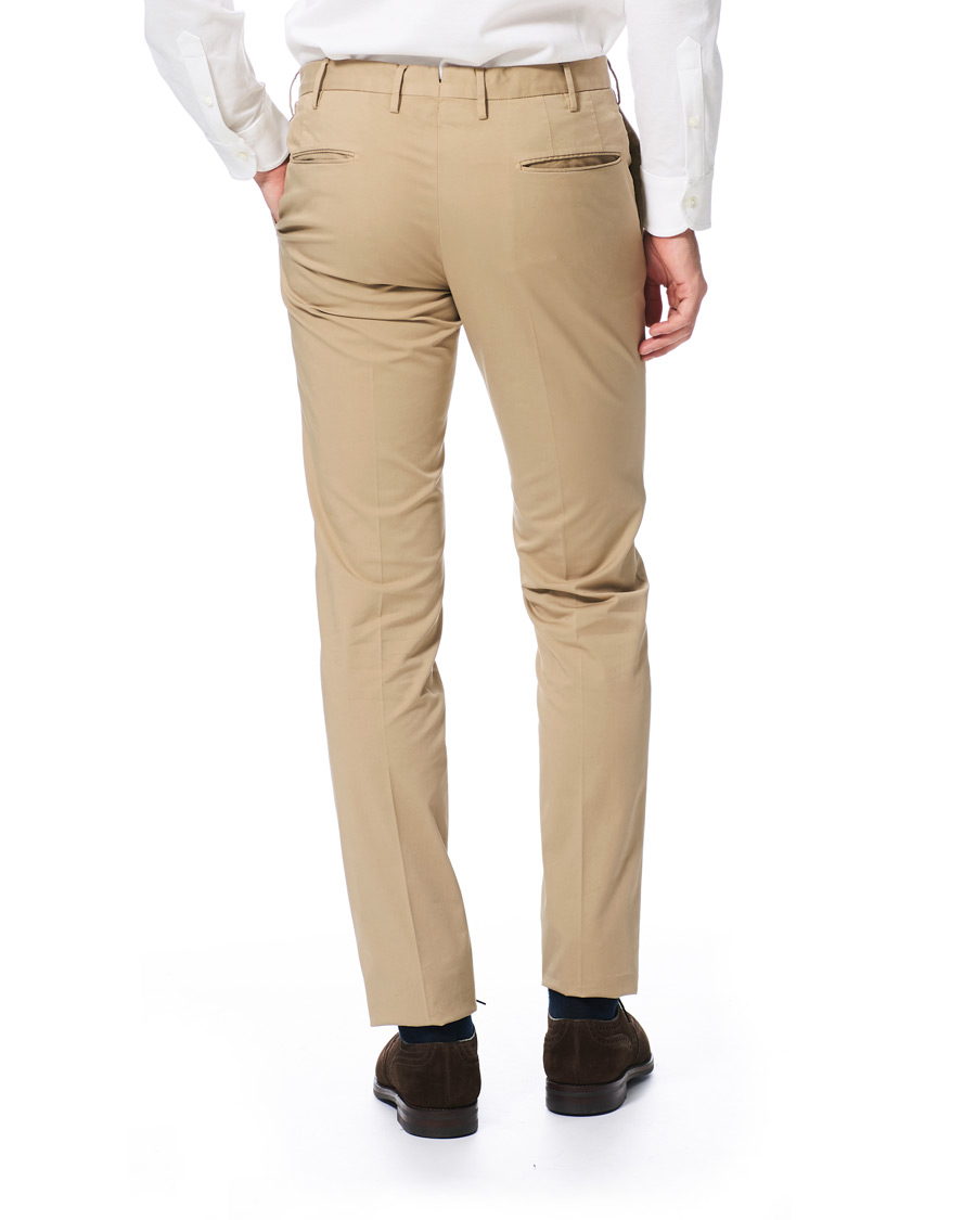 Herren | Hosen | Incotex | Slim Fit Stretch Chinos Sand