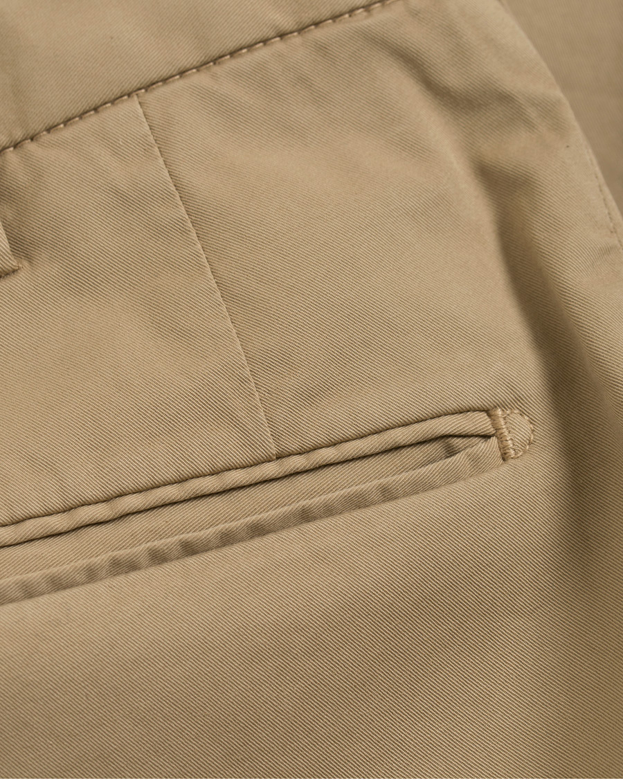 Herren | Hosen | Incotex | Slim Fit Stretch Chinos Sand