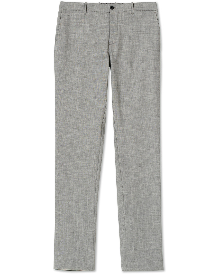 Herren | Hosen | Incotex | Urban Traveller Techno Wool Trousers Light Grey