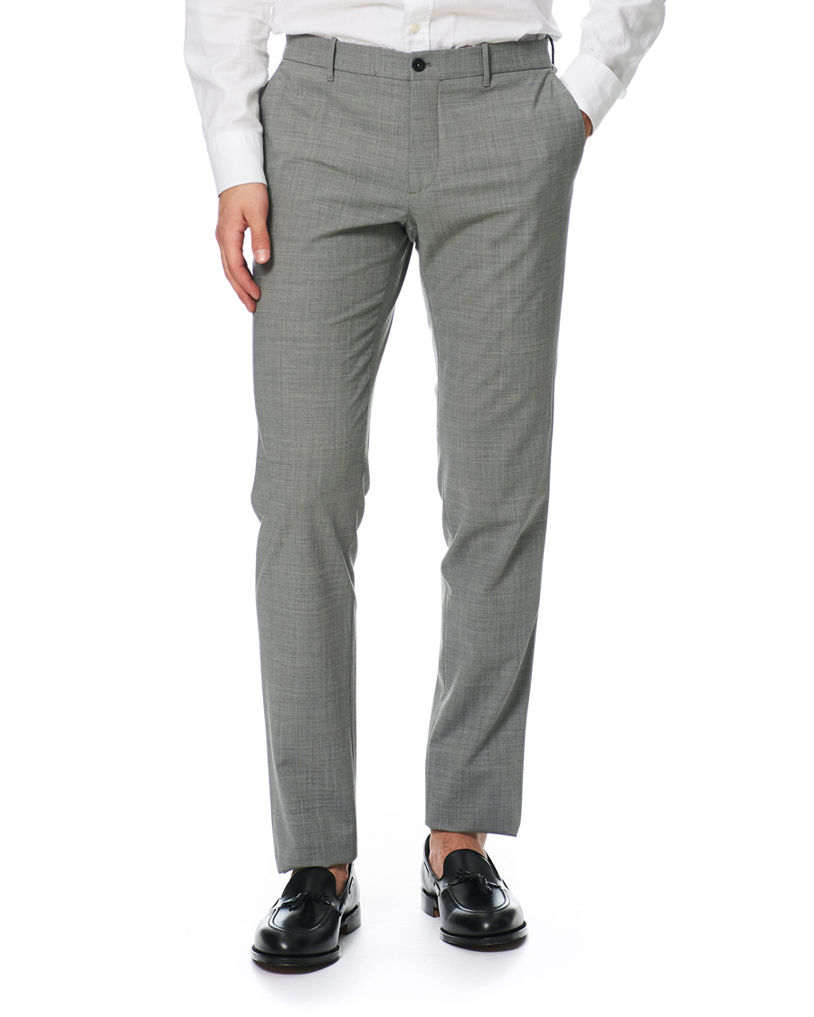 Herren | Hosen | Incotex | Urban Traveller Techno Wool Trousers Light Grey