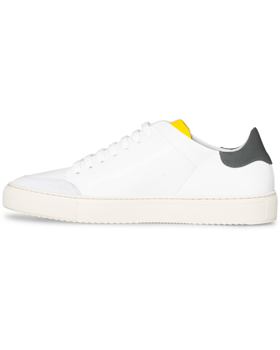 Herren | Axel Arigato Clean 90 Triple Bird Sneaker White/Yellow/Grey | Axel Arigato | Clean 90 Triple Bird Sneaker White/Yellow/Grey