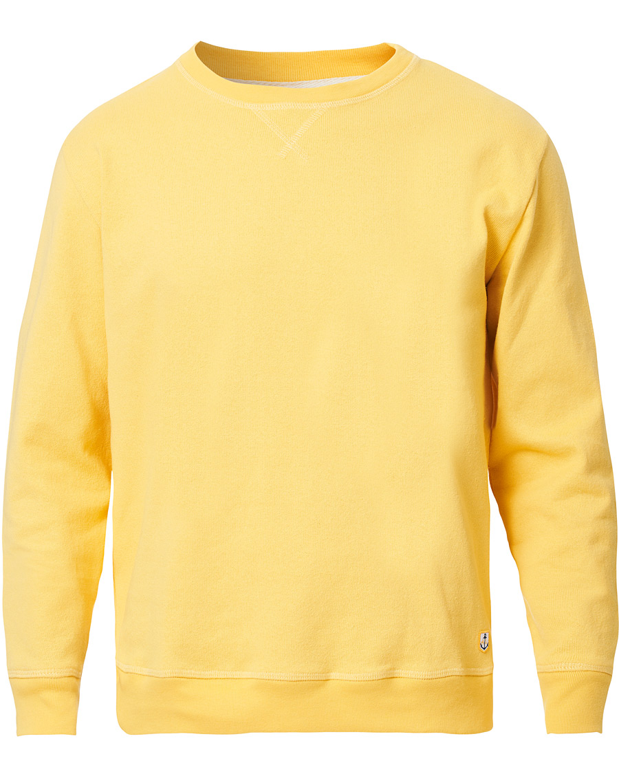 Herren | Pullover | Armor-lux | Cotton Sweatshirt Yellow