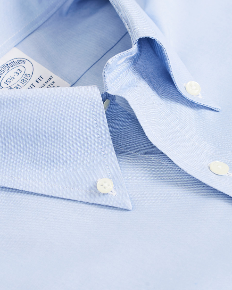 Herren | Hemden | Brooks Brothers | Regent Fit Non Iron Oxford Shirt Light Blue