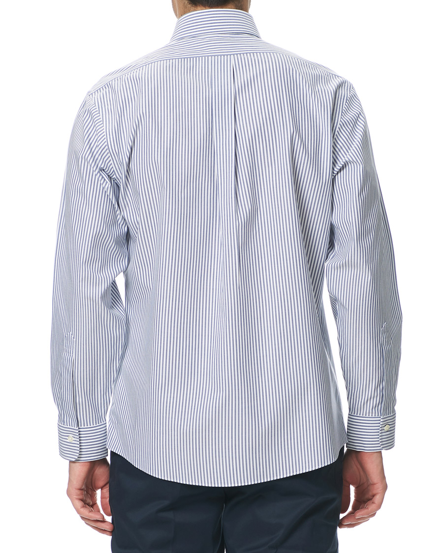 Herren | Hemden | Brooks Brothers | Regent Fit Non Iron Stripe Shirt Dark Blue