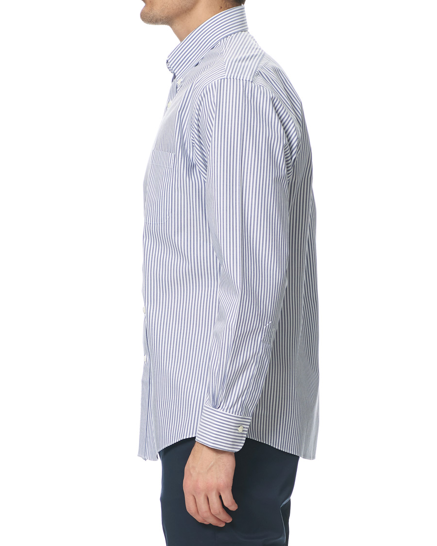 Herren | Hemden | Brooks Brothers | Regent Fit Non Iron Stripe Shirt Dark Blue