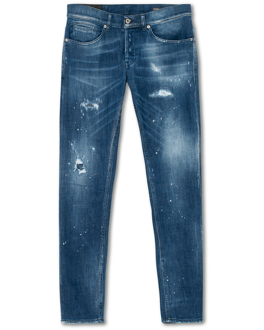 Herren | Jeans | Dondup | George Jeans Destroyed Blue
