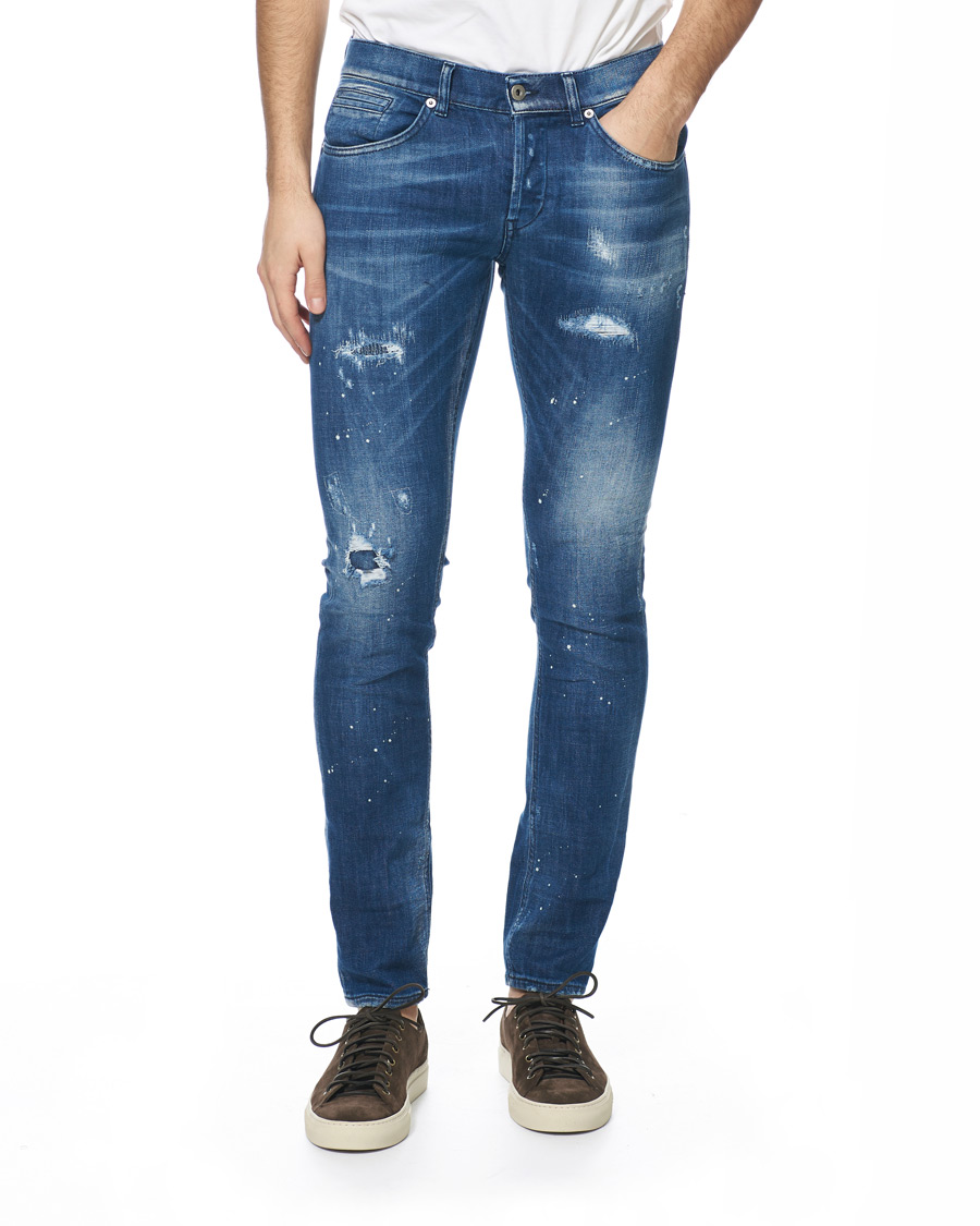 Herren | Jeans | Dondup | George Jeans Destroyed Blue