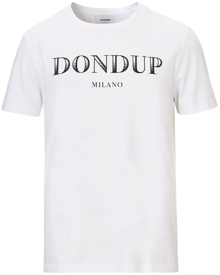 Herren | T-Shirts | Dondup | T-Shirt Logo White
