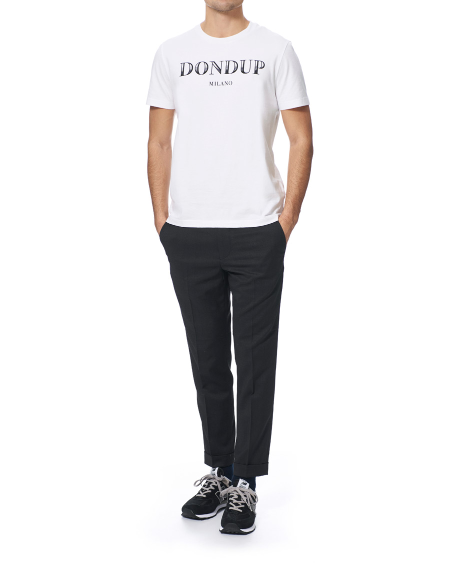 Herren | T-Shirts | Dondup | T-Shirt Logo White