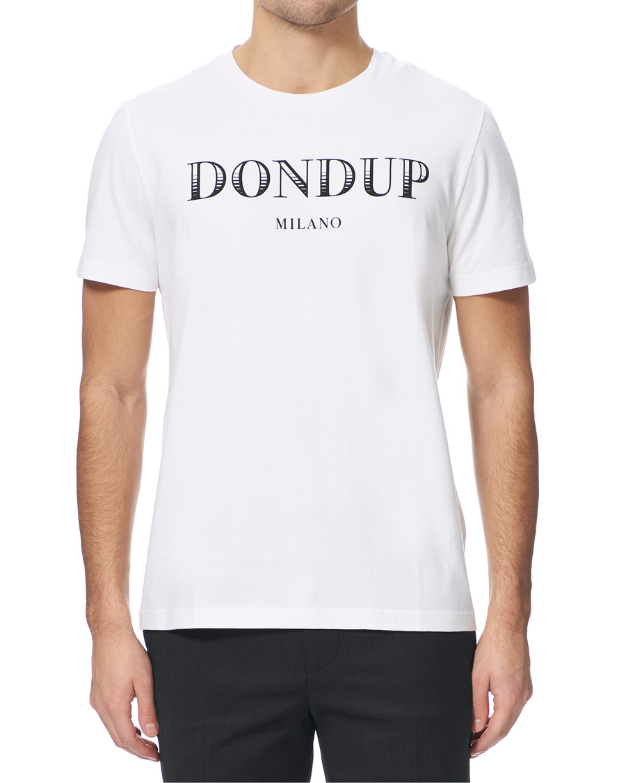 Herren | T-Shirts | Dondup | T-Shirt Logo White