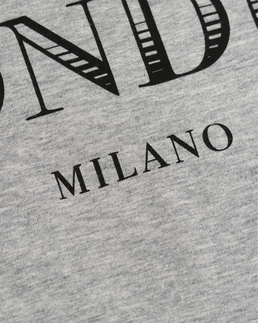 Herren | T-Shirts | Dondup | T-Shirt Logo Heather Grey