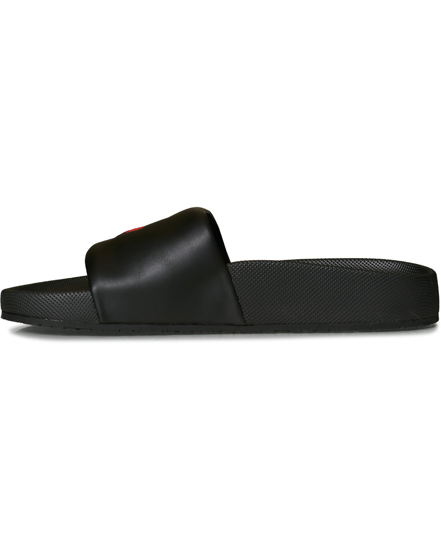 Herren | Polo Ralph Lauren Cayson Slides Black | Polo Ralph Lauren | Cayson Slides Black