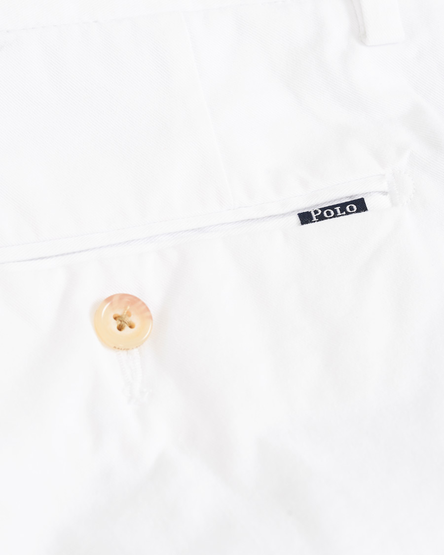 Herren | Shorts | Polo Ralph Lauren | Tailored Slim Fit Shorts White