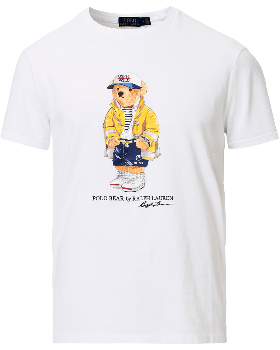 Herren | T-Shirts | Polo Ralph Lauren | Bear Crew Neck Tee White