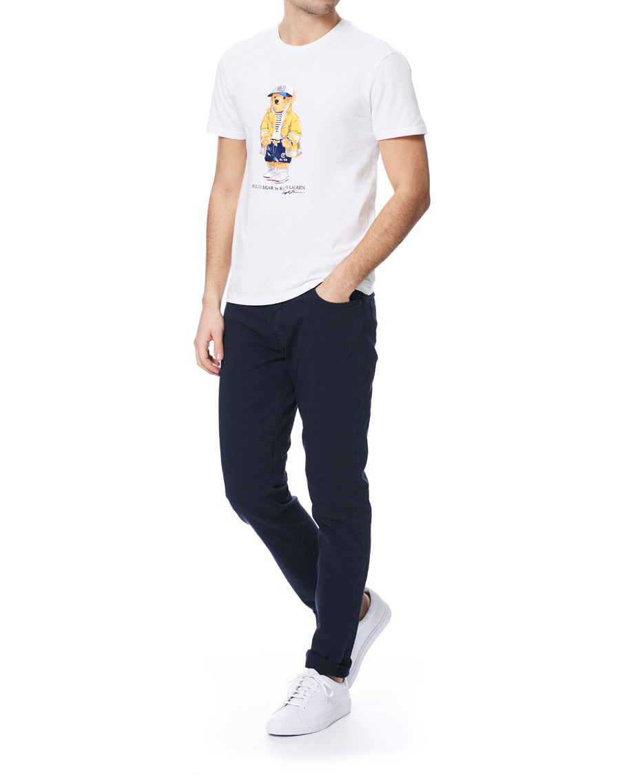 Herren | T-Shirts | Polo Ralph Lauren | Bear Crew Neck Tee White