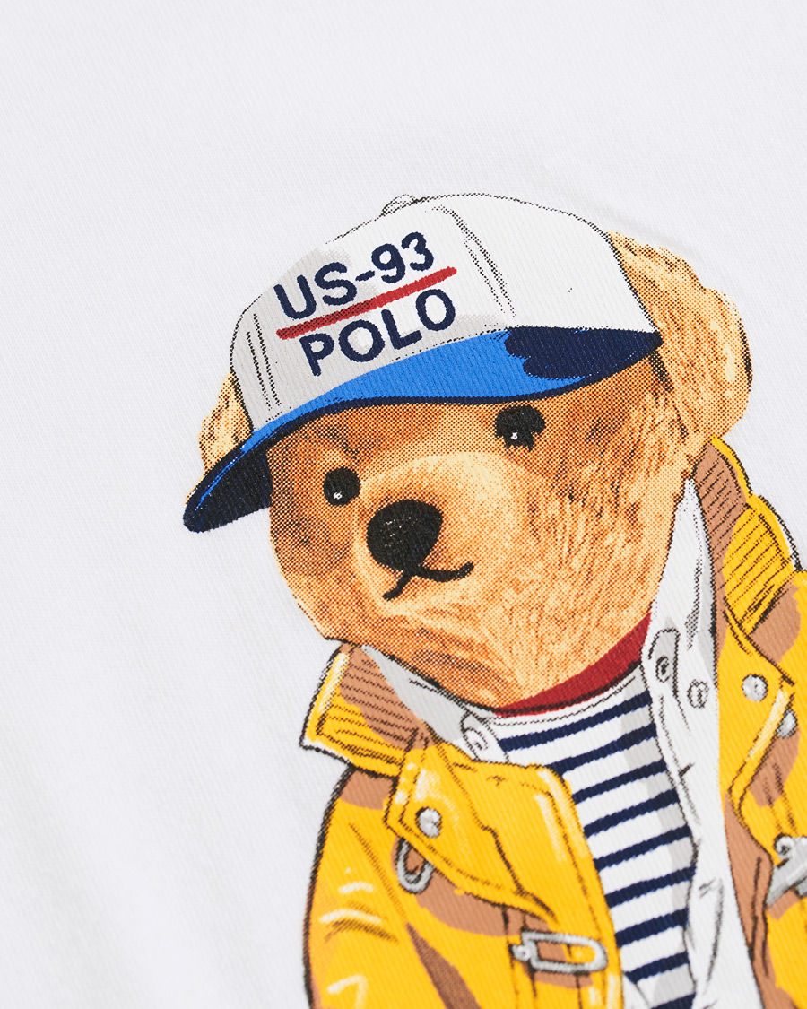 Herren | T-Shirts | Polo Ralph Lauren | Bear Crew Neck Tee White