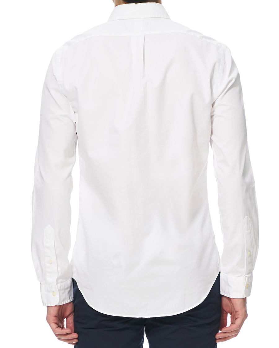 Herren | Hemden | Polo Ralph Lauren | Slim Fit Featherweight Twill Shirt White