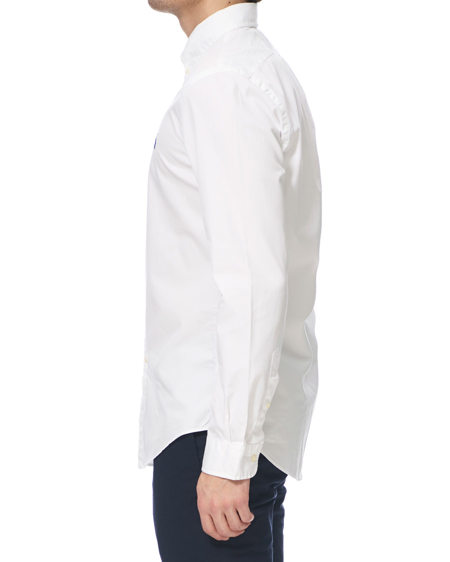 Herren | Hemden | Polo Ralph Lauren | Slim Fit Featherweight Twill Shirt White